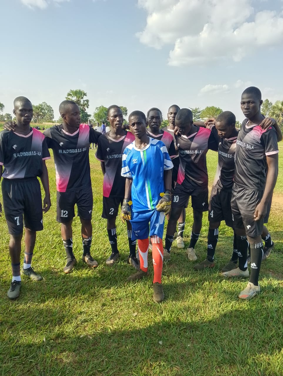 Fr Aloysious Secondary School boys football team